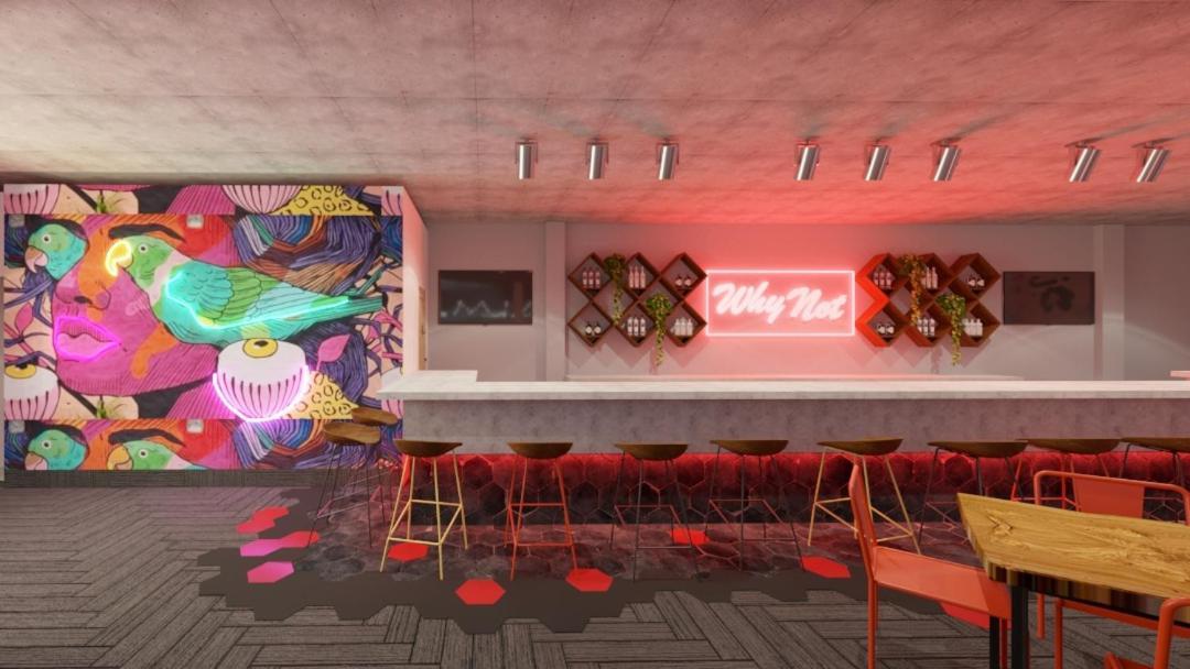 Why Not Rooftop Party Hostel Playa del Carmen Exterior foto